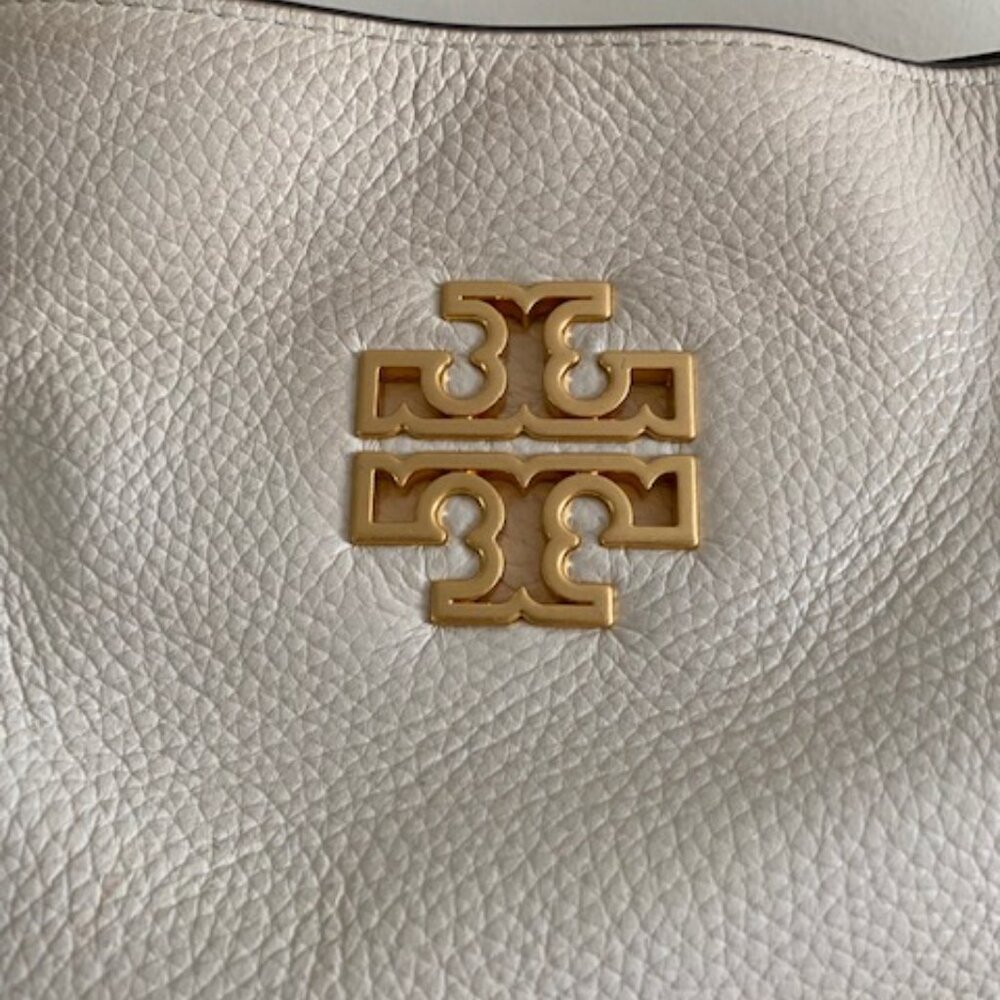 Tory Burch Britten Small Slouchy Tote - Picture 2 of 13